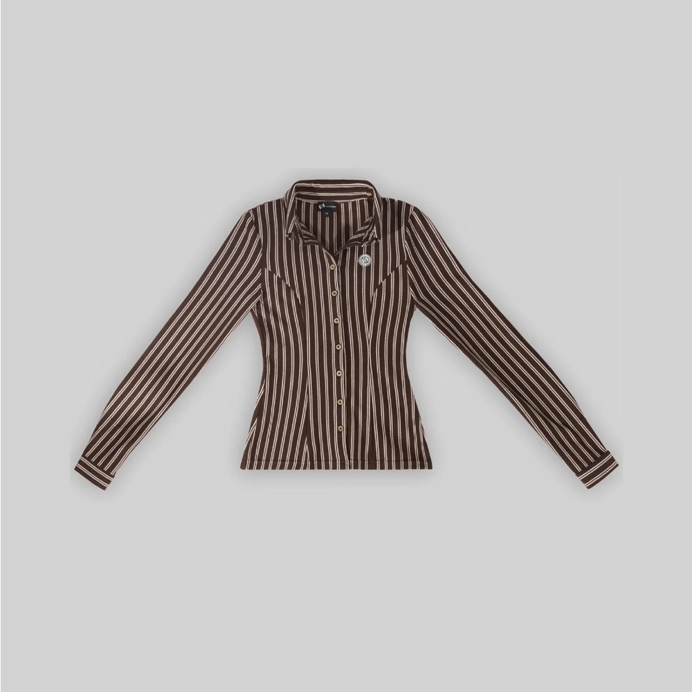 SOLD Brown Button Down Shirt